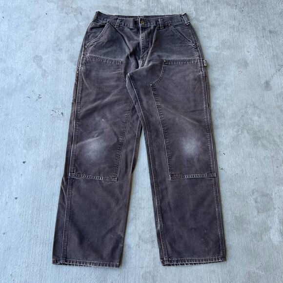 Carhartt Other - Carhartt faded brown double knee work wear carpenter pants